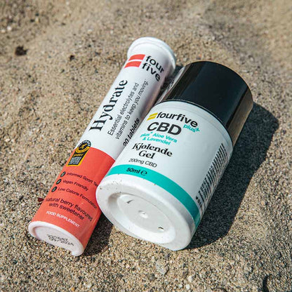 Koffeinfrie Hydrate-tabletter 60 stk - CBD Nordic