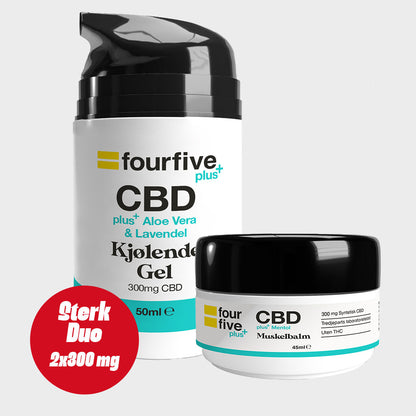 Sterk duo 2x300 mg - CBD Nordic